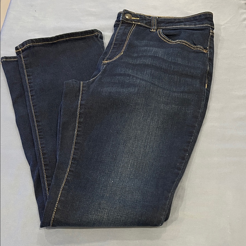 Classic Dark Wash Bootcut Jeans